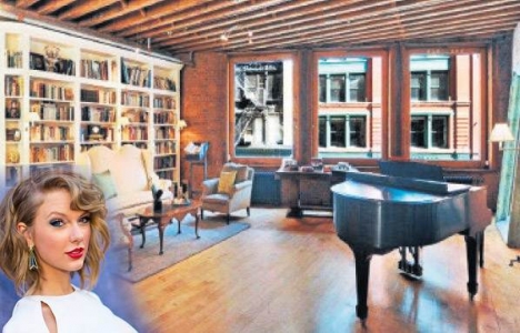 Taylor Swift'in New York'taki 20 milyon dolarlık evi!