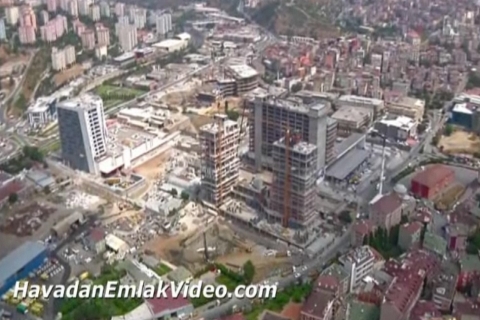 Kağıthane konut projelerinin havadan videosu! 