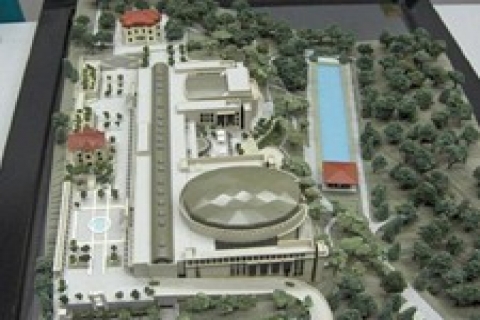 Ayazağa Kültür ve Kongre Merkezi'nin inşaatının yıkımı başladı