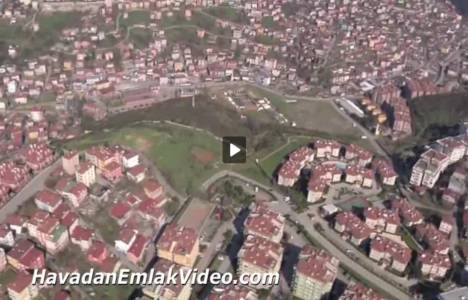 Eston Kandilli Evleri nerede? Havadan videosu!