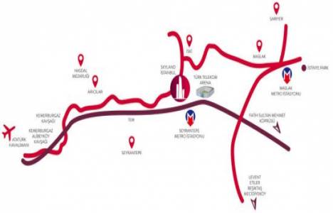 Skyland İstanbul Seyrantepe satış ofisi!