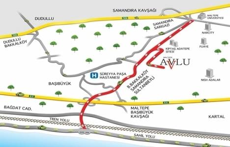 Avlu Maltepe Evleri nde 1 daire kaldı: 475 bin lira 5+1!