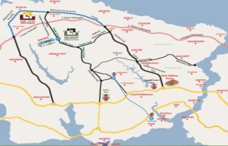 Arnavutköy Milkent Evleri nde 145 bin TL den başlayan fiyatlar!