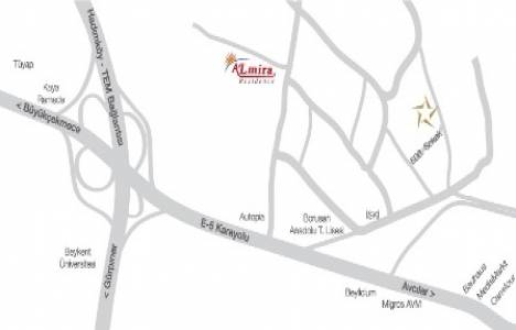 Beylikdüzü Almira Konutları nda 210 bin liraya 2+1!