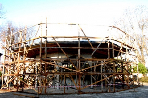 Ayasofya Müzesi'ndeki I. Mahmut şadırvanı restore ediliyor!