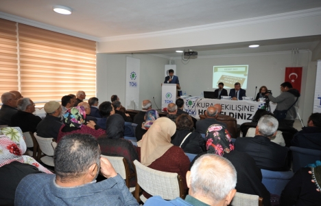 Kırıkkale Delice ve Çerikli’de 162 konutun hak sahipleri belirlendi!