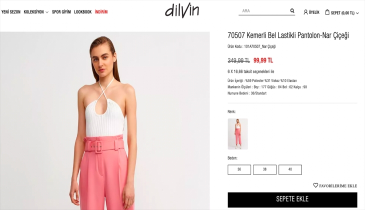 Hazır giyimin köklü markası Dilvin’den kaçırılmayacak fırsat! Yüzde 50’ye varan indirimlerle 16 Eylül 2022 fiyat listesi