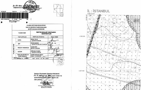 Çatalca İzzettin Mahallesi imar planı 22 Aralık'ta askıdan indiriliyor!