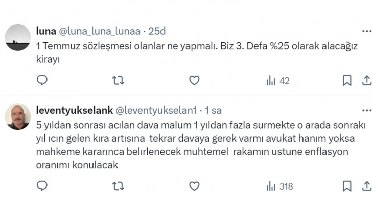 Yeni kira bedelleri nasıl belirlenecek? Avukattan TÜFE artışları yüzde 25 hiç yokmuş gibi üst üste yansıtılmalı çıkışı
