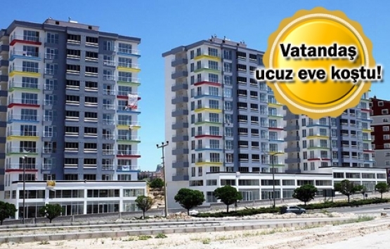 TOKİ 50 bin konut kampanyasına 450 bini aşkın başvuru!