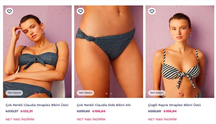 Penti’de yaz bitmiyor! Mayo ve bikinilerde yüzde 70 indirim! 28 Eylül 2022 Penti Fiyat Listesi!
