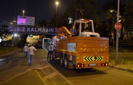 Unkapanı Altgeçit Köprüsü bakım çalışmaları