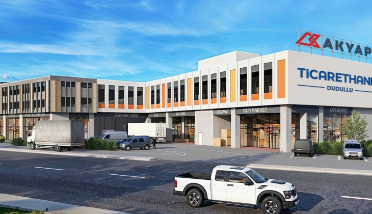 Akyapı dan Dudullu ya 555 iş yeri geliyor! Ticarethane Dudullu 10 Nisan da satışa çıkıyor!