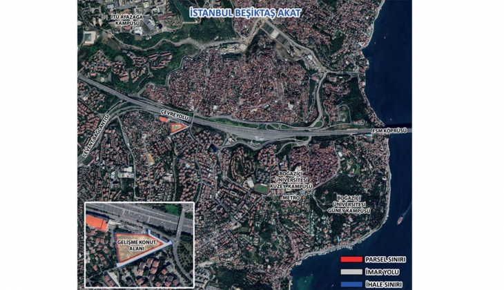 Emlak Konut GYO Beşiktaş Akat projesi resmen başlıyor!