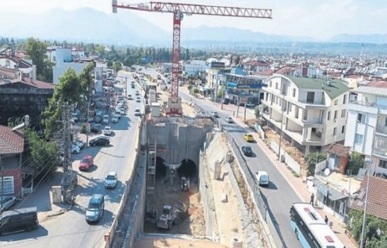 Antalya 3. Etap Raylı Sistem'de çalışmalar hızlandı!