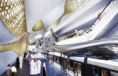 Riyad metrosu dünya standartlarında olacak!