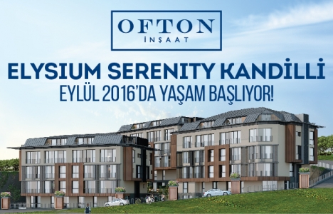 Elysium Serenity Kandilli’de 1+1 çatı dubleksi 661 bin 500 TL!