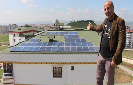 Batman Tilmerç'teki apartman ongrid sistemiyle enerji üretiyor!