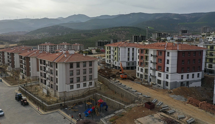 Gaziantep'te sene sonuna kadar tam 10 bin 350 kalıcı konut teslim edilecek!