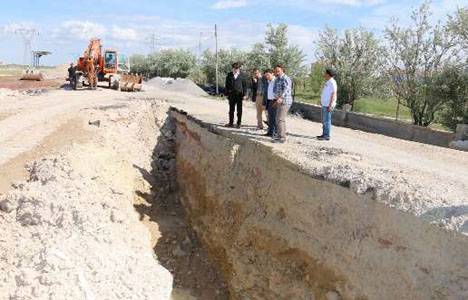 Aksaray Aratol mevkiinde kanalizasyon çalışması yapılıyor!