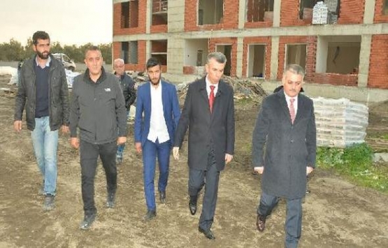 Balıkesir Edremit Kültür Merkezi'nin inşaatı yükseliyor!