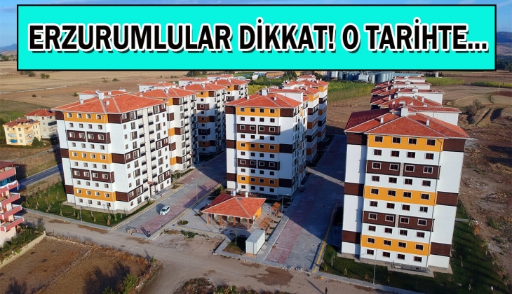 TOKİ'nin Erzurum projesi için dört gözle beklenen tarih açıklandı! 738 ucuz konutta son dakika!