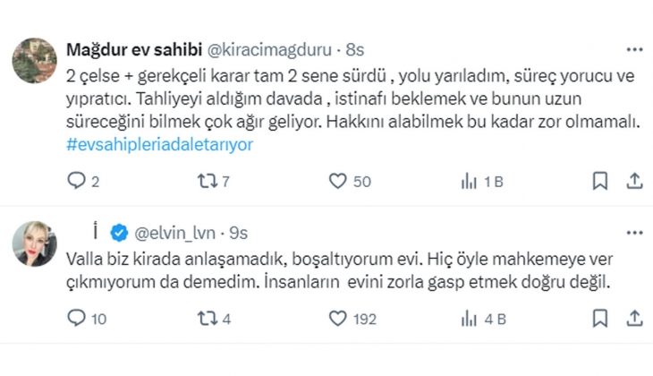 Kiracı mağduru doktor: Evinizi kiraya verirken on kez düşünün! Tahliye davaları 10-12 ay sonra görülüyor!