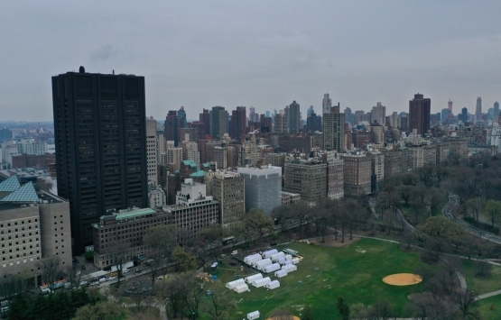 Central Park’ta sahra hastanesi kuruluyor!