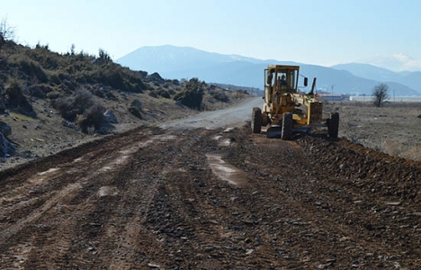 Antalya Korkuteli'nde asfalt hazırlığı!