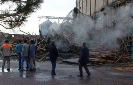 Malatya Organize Sanayi bölgesinde inşaat çöktü: 2 yaralı!