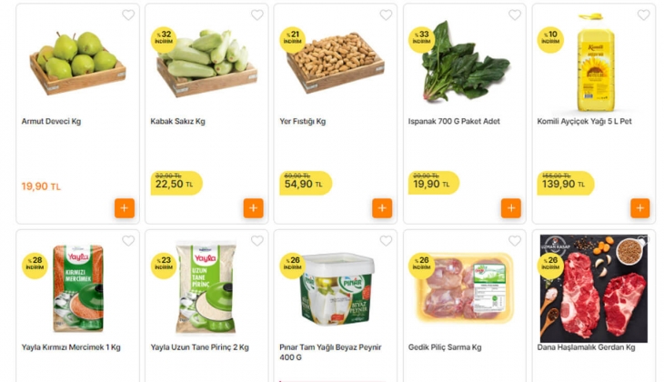 Migros ta yüzde 58 e varan indirim! Ayçiçek yağı 139, piliç sarma 59, beyaz peynir 69 TL! 19 Mart 2023 fiyat listesi
