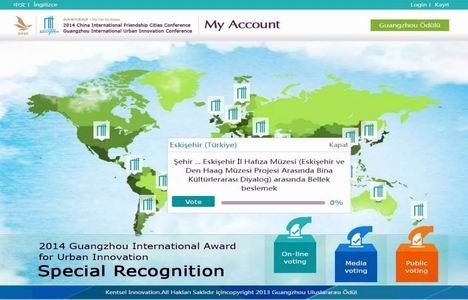 Eskişehir, Guangzhou Uluslararası Kentsel Yenilik Büyük Ödülü ne aday!