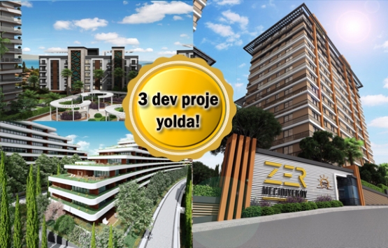 Zer Tuzla Marina, Zer Mecidiyeköy, Zer Levent projeleri geliyor!