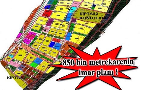 Silivri Kiptaş 1 ve Kiptaş 2 arası imar uygulaması askıya çıktı!