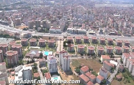 Neveser Konakları Taşdelen'in havadan görüntüleri!