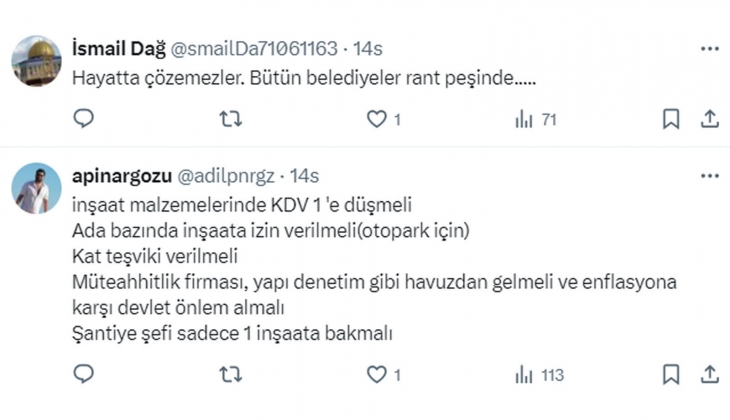 Tebernüş Kireçci sordu, vatandaş cevapladı! Nasıl bir kentsel dönüşüm uygulaması sorunları çözer?