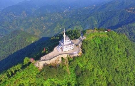 Kıble Dağı Camisi'nin yapım çalışmaları sona erdi!