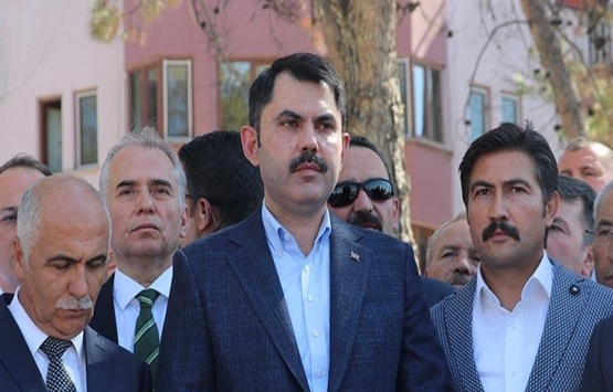 Murat Kurum'dan Denizli'deki depremzede konutlarına ziyaret! 