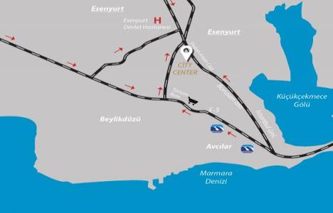 Esenyurt City Center ulaşım!