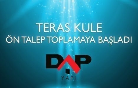 Dap Teras Kule satılık daire!