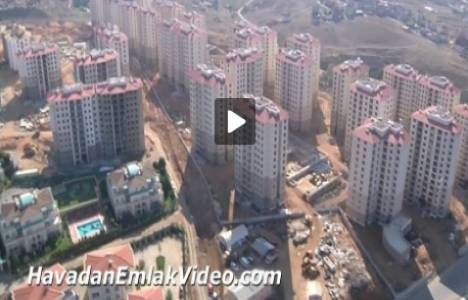  Tuzla Emlak Konutları'nın havadan videosu! 