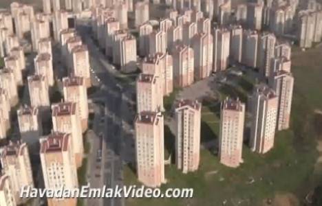 TOKİ Kayaşehir ve Merkez AVM'nin havadan videosu!