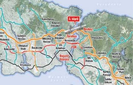 Kuzey Marmara Otoyolu kapsamındaki ormanlar viyadüklerle aşılacak!