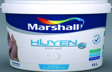 Marshall gümüş iyonlu hijyen boya üretti!