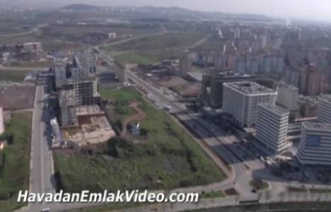 Elite Grand, Dumankaya Cadde, Aeropark Kurtköy havadan videosu!