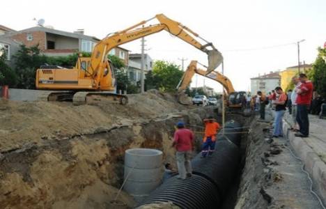Babaeski altyapı çalışmalarında sona gelindi!