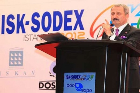 ISK  SODEX 2012 Fuarı'nın açılışını Ekonomi Bakanı Zafer Çağlayan yaptı!