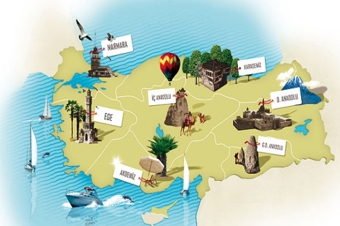  Türkiye'nin yedi bölgesinden tatil planlarınız için öneriler!