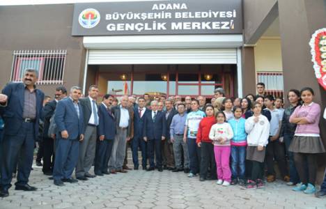 Adana Büyükşehir Belediyesi SODES Gençlik Merkezi açıldı!