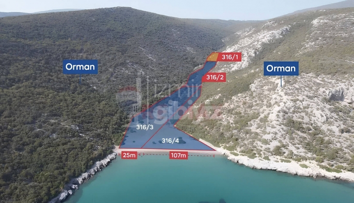 Urla da 160 milyon TL ye koy satılıyor! 